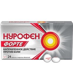 Нурофен форте таб п/о 400 мг №24