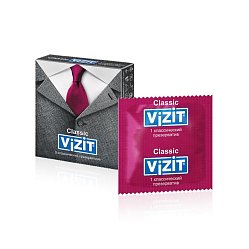 Презерватив Vizit №3 classic