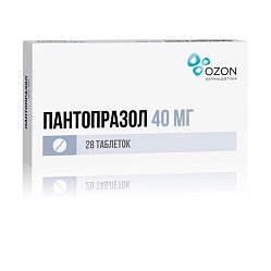 Пантопразол таб кишечнораст п/о 40 мг №28