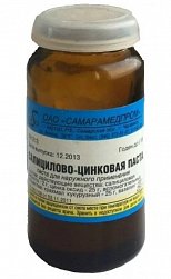 Салицилово-цинковая паста д/нар прим 25 г (инд уп-ка)
