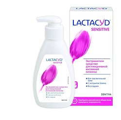 Лактацид Сенситив средство д/интимной гигиены 200 мл д/чувствит кожи