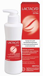 Лактацид Фарма Экстра средство д/интимной гигиены 250 мл п/грибков компонент (дозатор)