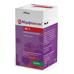 Марфлоксин р-р д/ин 10 % 100 мл