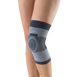 Бандаж на коленный сустав Т.44.05 (легкая фиксац эласт с силикон кольцом) р.4(XL) (окружность колена 39-44см)
